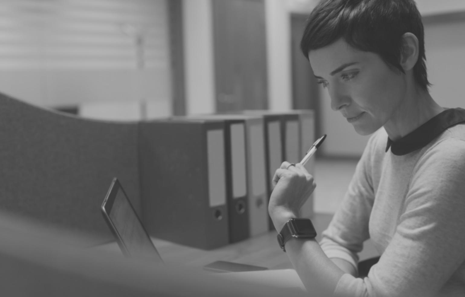 Financial analysis workspace showing charts and data